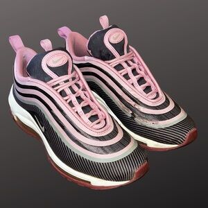 Nike Air Max 97 Ultra ‘17 GS Elemental Pink Youth Shoes Size 5.5Y